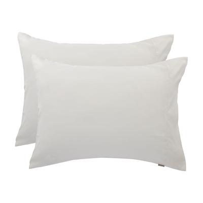 CASAIDEAS SET 2 FUNDAS DE ALMOHADA MICROFIBRA LISO 2 UNIDADES