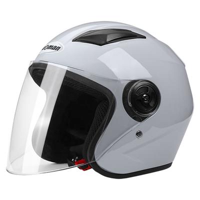 CASCO DE SEGURIDAD PARA BICICLETAS ABS CON LENTE TRANSPARENTE EXTRAIBLE NM-268