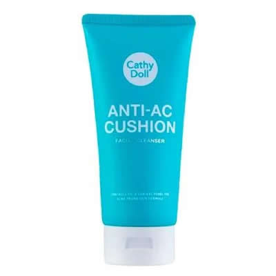 CATHY DOLL DESMAQUILLANTE FACIAL ESPUMA LIMPIADORA ANTI-ACNE CUSHION 120 ML
