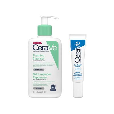 CERAVE DUO LIMPIEZA Y CUIDADO PARA EL CONTORNO DE OJOS 236ML