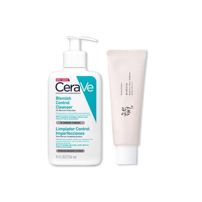CERAVE RELIEF SUN RICE + PROBIOTICS 50ML + DERMOCOSMETICA LIMPIEZA E HIDRATACION CERAVE GEL LIMPIADOR BLEMISH 236ML
