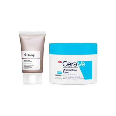 CERAVE SET TRATAMIENTO AZELAIC ACID SUSPENSION 10% 30 ML + CREMA HIDRATANTE UREA SA 340 GR