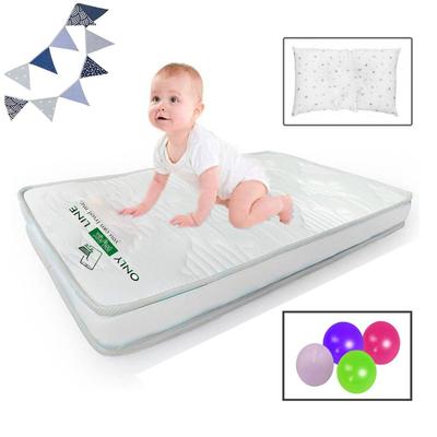 COLCHON DE BEBE PARA CUNAS ONLY MAX LINE 4"