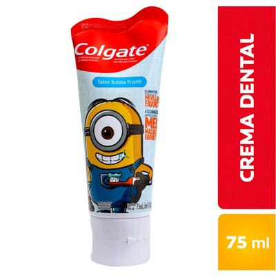 COLGATE CREMA DENTAL PARA NIÑOS COLGATE 1+ AÑOS MINIONS 75ML
