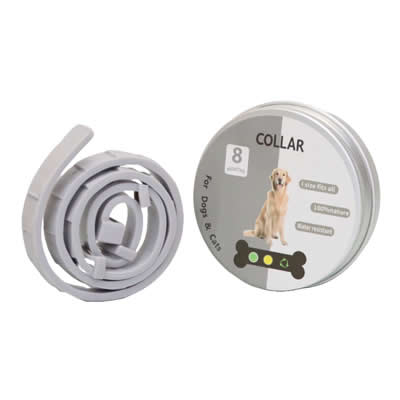 COLLAR ANTIPULGAS PARA PERRO ADULTO/GRANDE LATA GRANDE