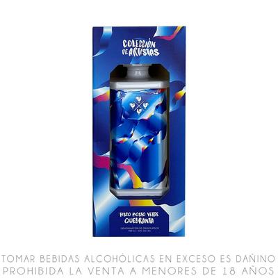 CUATRO GALLOS - PISCO MOSTO VERDE QUEBRANTA COLECCION DE ARTISTAS 750ML