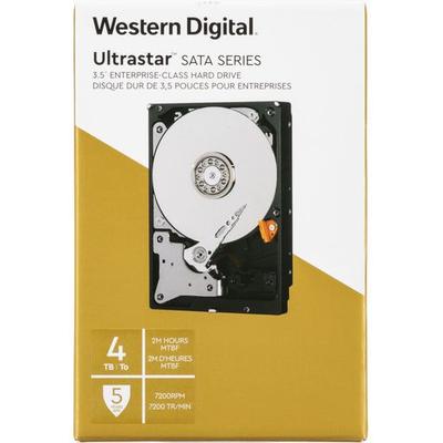 DISCO DURO INTERNO HDD WESTERN DIGITAL WD ULTRASTAR 4TB SATA