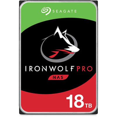 DISCO DURO INTERNO NAS HDD SEAGATE IRONWOLF PRO 18TB SATA