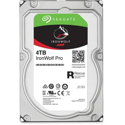 DISCO DURO INTERNO NAS HDD SEAGATE IRONWOLF PRO 4TB SATA