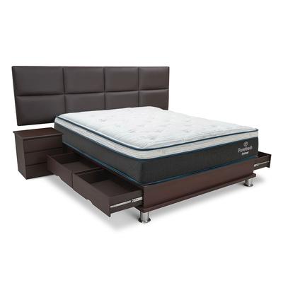 DRIMER DORMITORIO SOFIA NEW PURE FRESH KING + RESPALDO NEW PURE FRESH