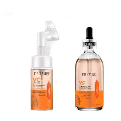DR RASHEL LIMPIADOR DE VITAMINA C DESMAQUILLADOR + VITAMINA C SERUM 100 ML