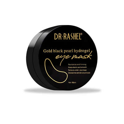 DR RASHEL MASCARILLA DE OJOS HIDRATANTE CON PERLAS DORADAS Y NEGRAS