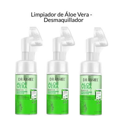 DR RASHEL PACK 3 LIMPIEZA FACIAL DESMAQUILLANTE ALOE VERA 125 ML