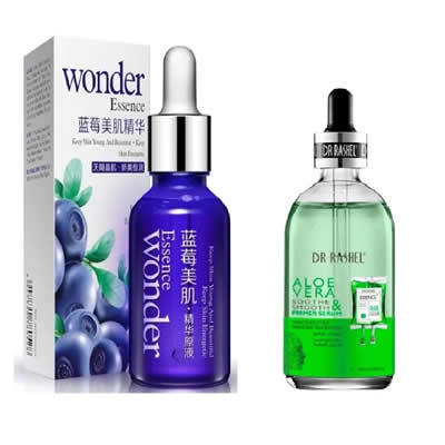 DR RASHEL SET SERUM FACIAL BIO AQUA BLUEBERRY + ALOE VERA DR RASHEL