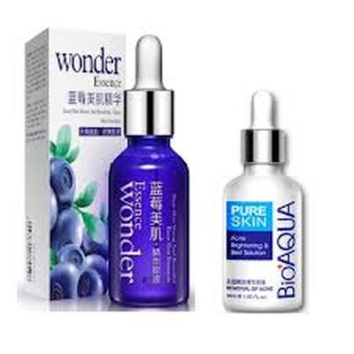 DR RASHEL SET SERUM FACIAL BLUEBERRY BIOAQUA + ANTI ACNE BIOAQUA