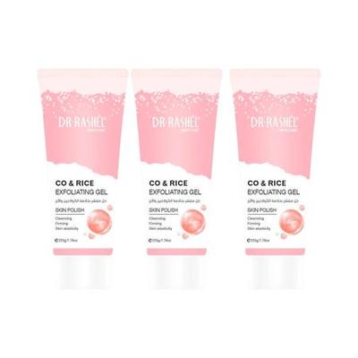 DR. RASHEL 3 EXFOLIANTE EN GEL DE ARROZ 220 G