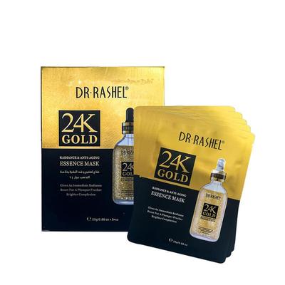 DR. RASHEL MASCARILLA ANTIENVEJECIMIENTO Y RESPLANDOR 24 K GOLD 5 PIEZAS