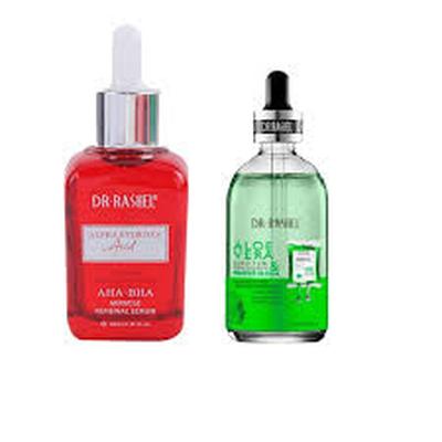 DR. RASHEL SERUM ALPHA HYDROXY ACID AHA-BHA + SERUM ALOE VERA