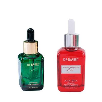 DR. RASHEL SERUM TE VERDE + SERUM ALPHA HYDROXY ACID AHA-BHA