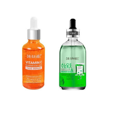 DR. RASHEL SERUM VITAMINA C 50ML + SERUM ALOE VERA DR. RASHEL