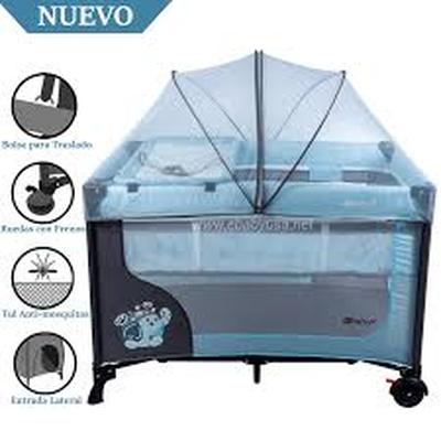 EBABY CUNA CORRAL EB727-2 METAL CELESTE HAPPY DREAM