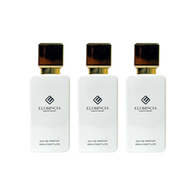 ECORINCIA PERFUME ECORINCIA FRUITY PARFUM COCONUT 3 UNIDADES 20ML