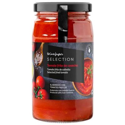 EL CORTE INGLES SALSA DE TOMATE CON ACEITE DE OLIVA 350G