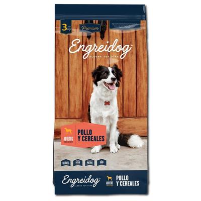 ENGREIDOG COMIDA PARA PERROS ADULTO SABOR POLLO Y CEREALES 3KG