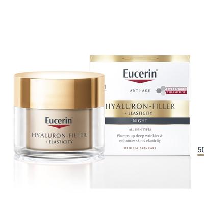 EUCERIN CREMA FACIAL DE NOCHE HYALURON FILLER ELASTICITY 50 ML