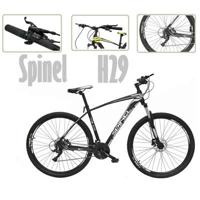 EVEZO BICICLETA MONTAÑERA 29H ARO 29 MULTICOLOR SPINEL