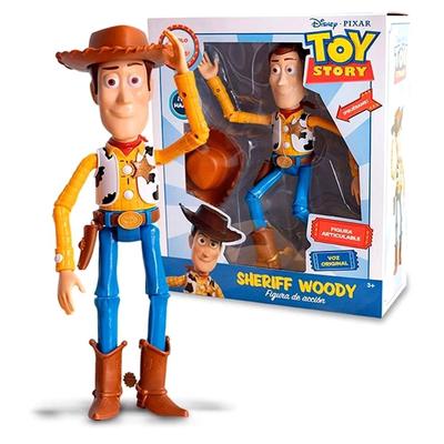 FIGURA DE ACCION WOODY THE SHERIFF TOY STORY DISNEY PIXAR