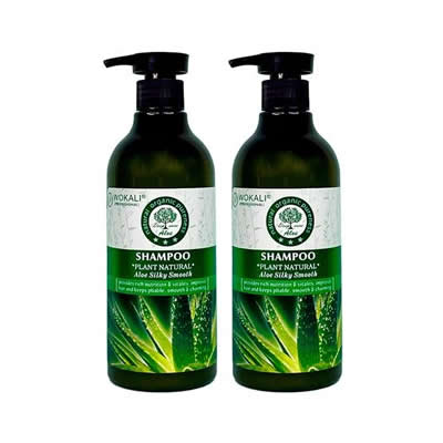 FRUIT OF THE WOKALI SHAMPOO ALOE VERA 2 UNIDADES 550ML