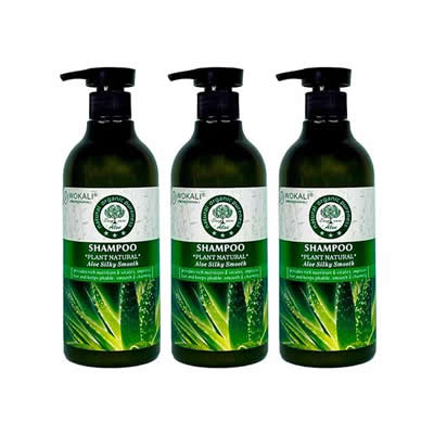 FRUIT OF THE WOKALI SHAMPOO ALOE VERA 3 UNIDADES 550ML