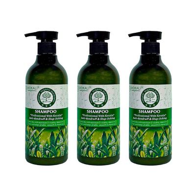 FRUIT OF THE WOKALI SHAMPOO TE VERDE 3 UNIDADES 550ML