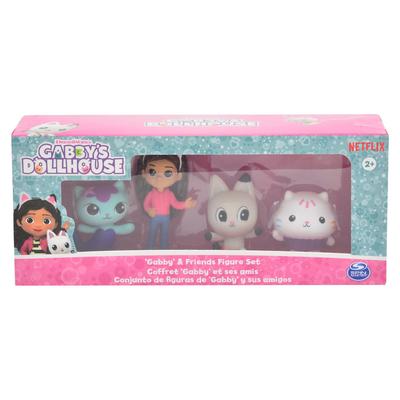 GABBYS DOLLHOUSE - PACK X4 MINI FIGURAS GABBYS DOLLHOUSE PACK X4
