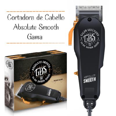 GAMA MAQUINA CORTADORA DE CABELLO BARBER SERIES GBS ABSOLUTE SMOOTH ABS SMOOTH-HF