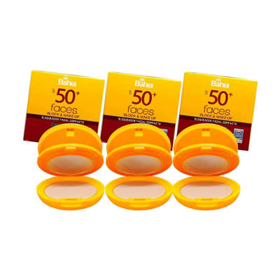 GENERICO BLOQUEADOR BLOCK & MAKE UP SPF50+ COLOR 2 BAHIA 14.5G 3 UNIDADES