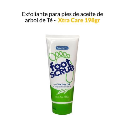 GENERICO EXFOLIANTE PARA PIES DE ACEITE DE ARBOL DE TE- XTRA CARE 198 GRAMOS