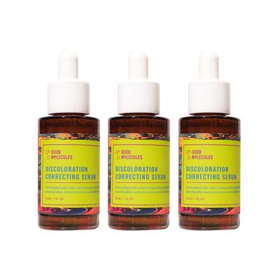 GOOD MOLECULES DISCOLORATION CORRECTING SERUM 30ML 3 UNIDADES