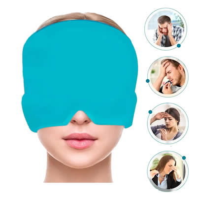 GORRO RELAJANTE GEL CALIENTE O FRIO DOLORES DE CABEZA O MIGRAÑAS