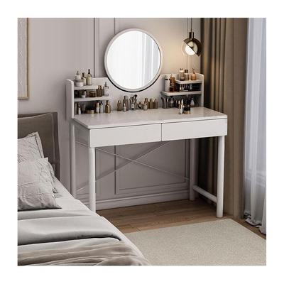 GRETAIL TOCADOR DE MAQUILLAJE VINTAGE CON ESPEJO LUZ LED ZZ93