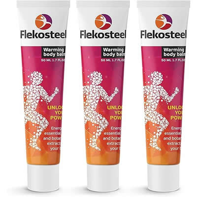 HENDELS GARDEN BALSAMO PARA DOLOR MUSCULAR Y DE ARTICULACIONES FLEKOSTEEL 50ML 3 UNI