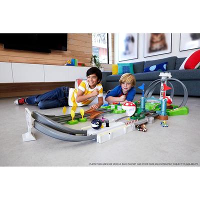 HOT WHEELS MARIO KART CIRCUITO CON 2 VEHICULOS: MARIO & YOSHI KARTS 2 VEHICULOS