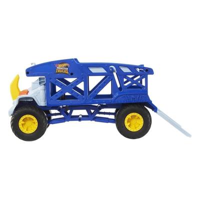 HOT WHEELS MONSTER TRUCKS CAMION ALMACENA 12 MONSTER TRUCKS O 32 AUTOS 1:64