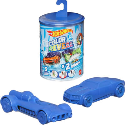 HOT WHEELS SET DE 2 AUTOS 1:64 REVELACION DE COLOR EN AGUA FRIA O TIBIA