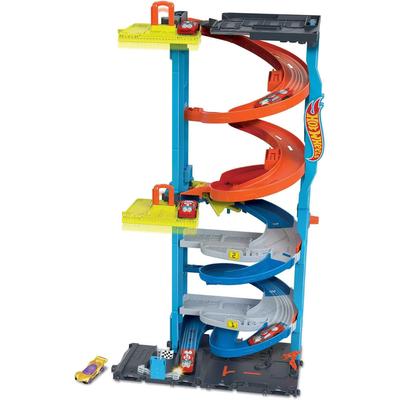 HOT WHEELS TORRE DOBLE PISTA DE CARRERAS ESCALA 1:64