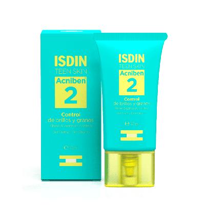 ISDIN ACNIBEN CONTROL DE BRILLOS Y GRANOS TEEN SKIN GEL CREMA 40 ML
