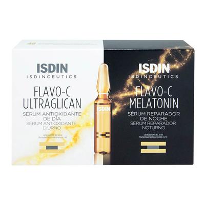 ISDIN PACK SERUM FLAVO-C DIA Y NOCHE PACK 20 UN
