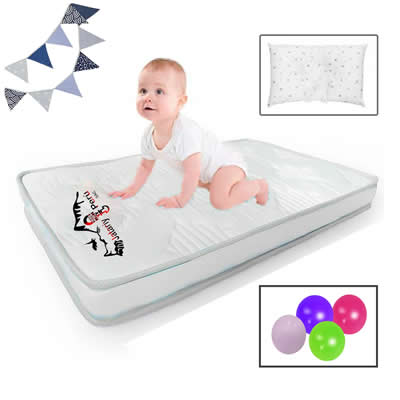 JATARIY COLCHON DE BEBE PARA CUNAS PAND AND PLAY 10CM