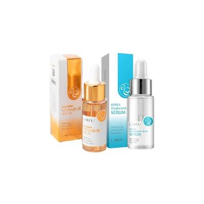 LAIKOU SERUM FACIAL VITAMINA C + SERUM FACIAL LAIKOU ACIDO HIALURONICO 17 ML